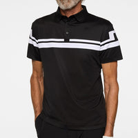 J.Lindeberg Golf Shirt - Mads Regular Fit - Black PS26