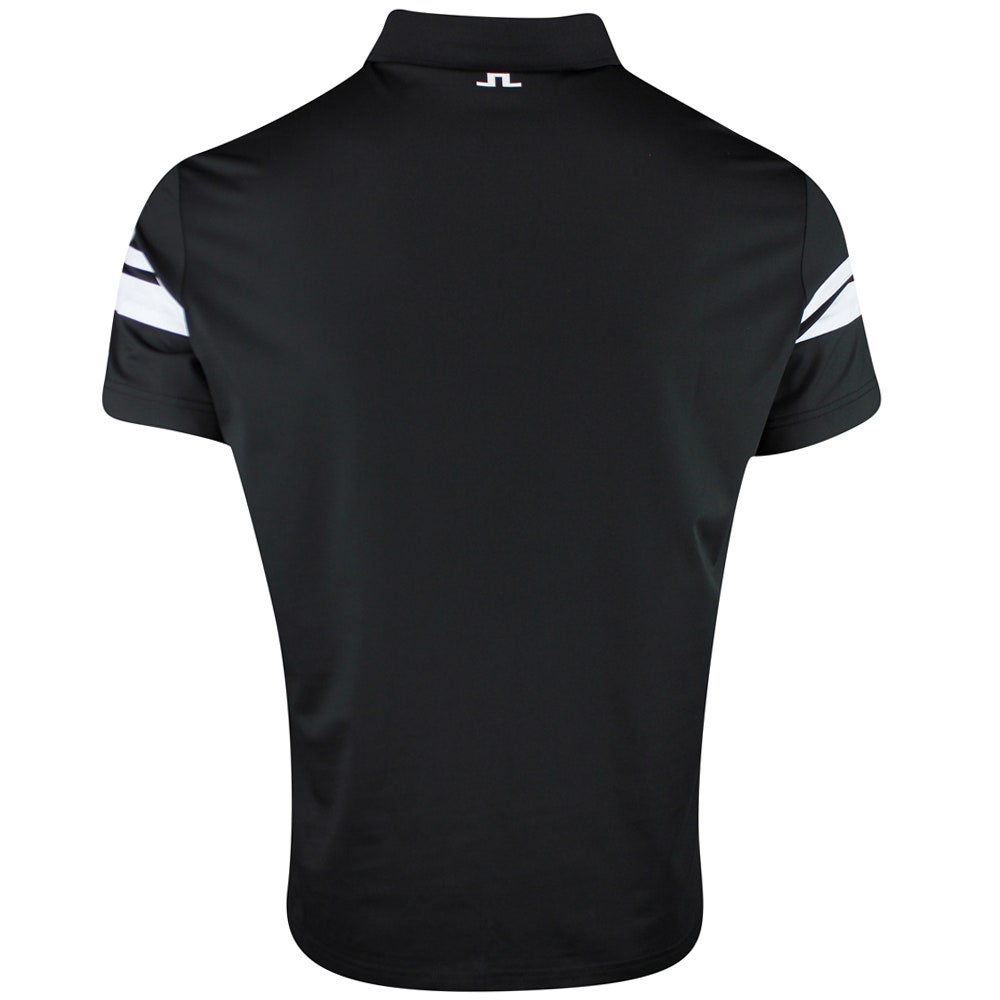 J.Lindeberg Golf Shirt - Mads Regular Fit - Black PS26