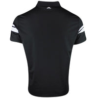 J.Lindeberg Golf Shirt - Mads Regular Fit - Black PS26