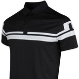J.Lindeberg Golf Shirt - Mads Regular Fit - Black PS26