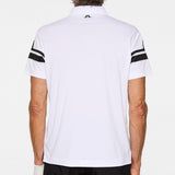 J.Lindeberg Golf Shirt - Mads Regular Fit - White PS26