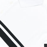 J.Lindeberg Golf Shirt - Mads Regular Fit - White PS26