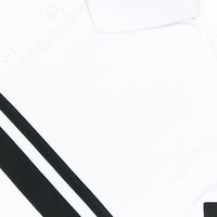 J.Lindeberg Golf Shirt - Mads Regular Fit - White PS26