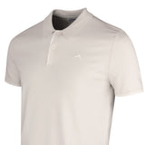 J.Lindeberg Golf Shirt - Matheo Knit Regular Fit - Moonbeam SH26