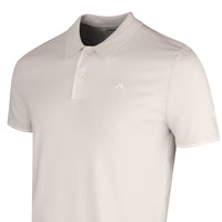 J.Lindeberg Golf Shirt - Matheo Knit Regular Fit - Moonbeam SH26