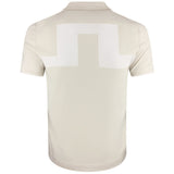 J.Lindeberg Golf Shirt - Matheo Knit Regular Fit - Moonbeam SH26
