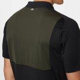 J.Lindeberg Golf Shirt - Nero Regular Fit - Black AW25
