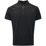 J.Lindeberg Golf Shirt - Nero Regular Fit - Black AW25