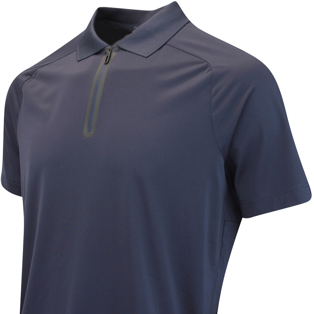 J.Lindeberg Golf Shirt - Nero Regular Fit - JL Navy AW25