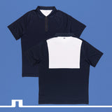 J.Lindeberg Golf Shirt - Nero Regular Fit - JL Navy AW25