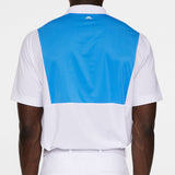 J.Lindeberg Golf Shirt - Nero Regular Fit - White AW25