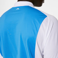 J.Lindeberg Golf Shirt - Nero Regular Fit - White AW25