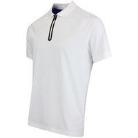 J.Lindeberg Golf Shirt - Nero Regular Fit - White AW25