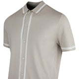 J.Lindeberg Golf Shirt - Nicolai Knitted Reg. Fit - String PS26