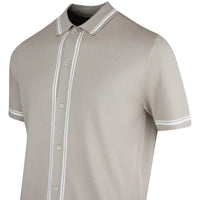 J.Lindeberg Golf Shirt - Nicolai Knitted Reg. Fit - String PS26