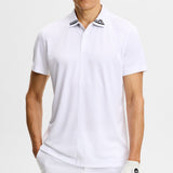 J.Lindeberg Golf Shirt - Players Regular Fit - White PS26