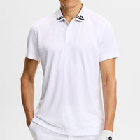 J.Lindeberg Golf Shirt - Players Regular Fit - White PS26