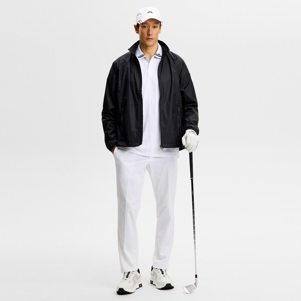 J.Lindeberg Golf Shirt - Players Regular Fit - White PS26