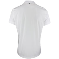 J.Lindeberg Golf Shirt - Players Regular Fit - White PS26