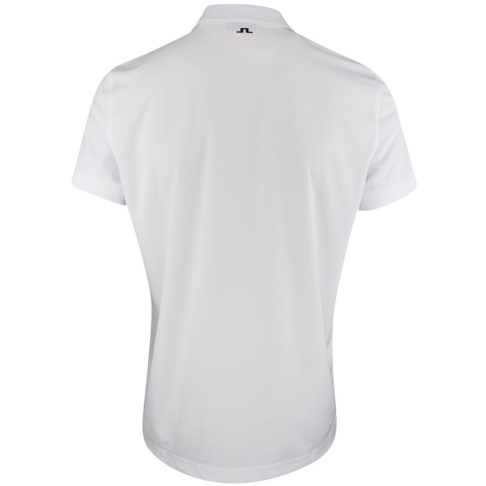 J.Lindeberg Golf Shirt - Players Regular Fit - White PS26