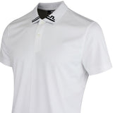 J.Lindeberg Golf Shirt - Players Regular Fit - White PS26
