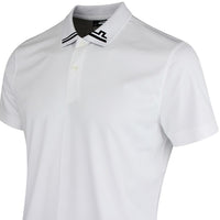 J.Lindeberg Golf Shirt - Players Regular Fit - White PS26