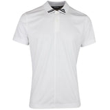 J.Lindeberg Golf Shirt - Players Regular Fit - White PS26