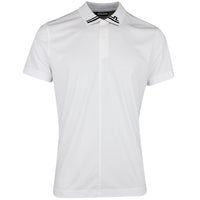 J.Lindeberg Golf Shirt - Players Regular Fit - White PS26