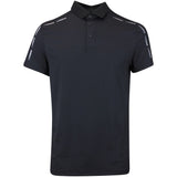 J.Lindeberg Golf Shirt - Pontus Regular Fit - Black AW25