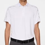 J.Lindeberg Golf Shirt - Pontus Regular Fit - White AW25