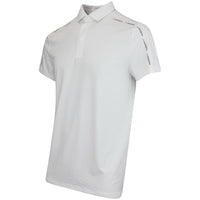 J.Lindeberg Golf Shirt - Pontus Regular Fit - White AW25