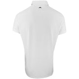 J.Lindeberg Golf Shirt - Pontus Regular Fit - White AW25