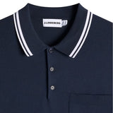 J.Lindeberg Golf Shirt - Ramon Knit SS Regular Fit - JL Navy SS26