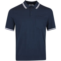 J.Lindeberg Golf Shirt - Ramon Knit SS Regular Fit - JL Navy SS26