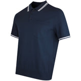 J.Lindeberg Golf Shirt - Ramon Knit SS Regular Fit - JL Navy SS26