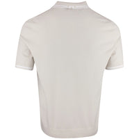 J.Lindeberg Golf Shirt - Ramon Knit SS Regular Fit - Moonbeam SS26