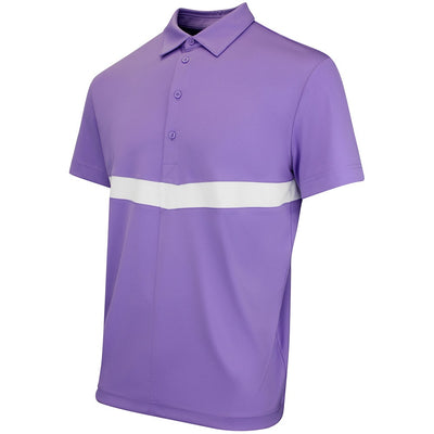 J.Lindeberg Golf Shirt - Retro TT Regular Fit - Paisley Purple SH26