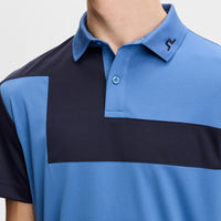 J.Lindeberg Golf Shirt - Rody Regular Fit - Federal Blue SS26