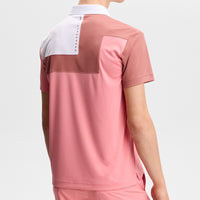 J.Lindeberg Golf Shirt - Rody Regular Fit - Flamingo Plume SS26