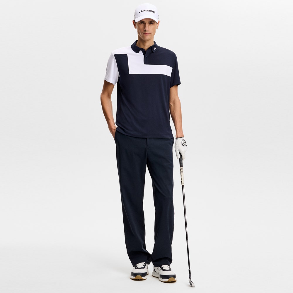 J.Lindeberg Golf Shirt - Rody Regular Fit - JL Navy SS26
