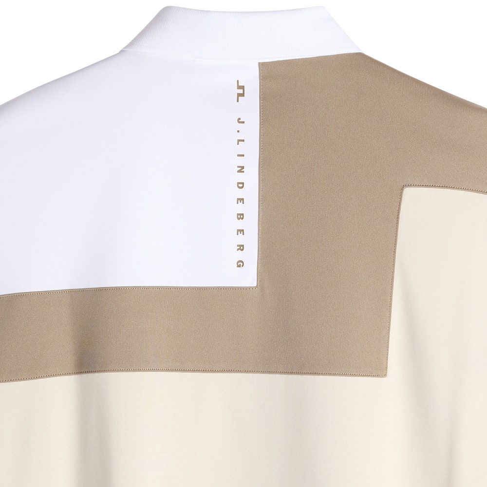J.Lindeberg Golf Shirt - Rody Regular Fit - Moonbeam SS26