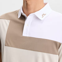 J.Lindeberg Golf Shirt - Rody Regular Fit - Moonbeam SS26