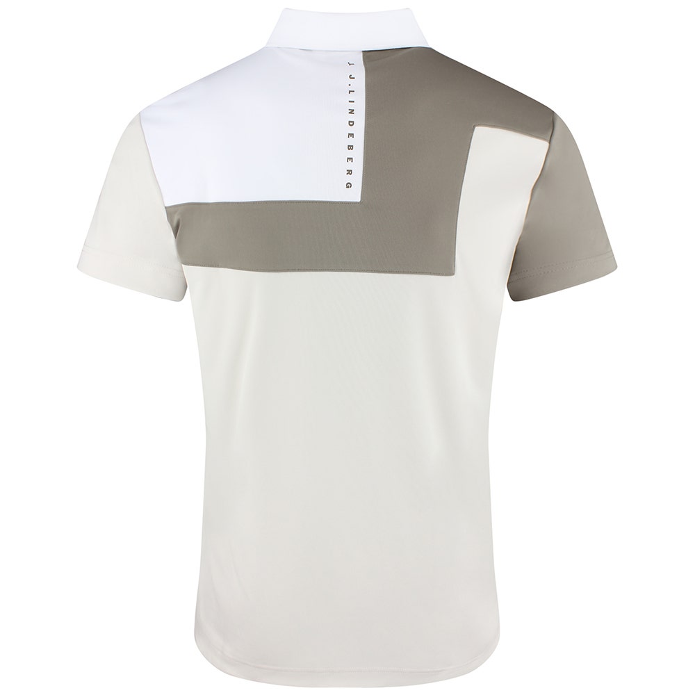 J.Lindeberg Golf Shirt - Rody Regular Fit - Moonbeam SS26
