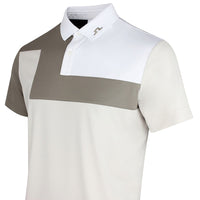 J.Lindeberg Golf Shirt - Rody Regular Fit - Moonbeam SS26