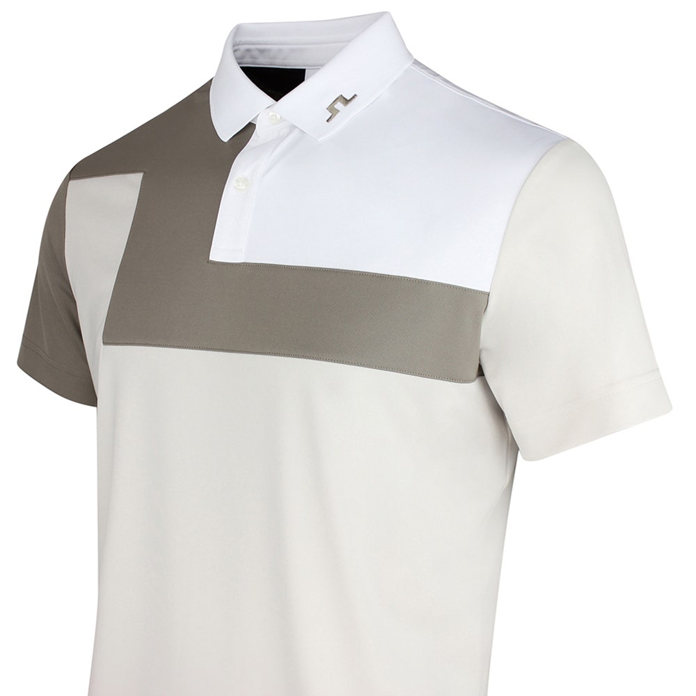 J.Lindeberg Golf Shirt - Rody Regular Fit - Moonbeam SS26