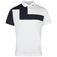 J.Lindeberg Golf Shirt - Rody Regular Fit - White SS26