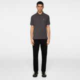 J.Lindeberg Golf Shirt - Rudy Pique Slim Fit - Asphalt AW25