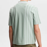 J.Lindeberg Golf Shirt - Rue Knit SS Shirt - Jadeite SS26