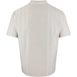 J.Lindeberg Golf Shirt - Rue Knit SS Shirt - Moonbeam SS26