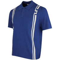 J.Lindeberg Golf Shirt - Rylan Knit Regular Fit - Estate Blue SH26
